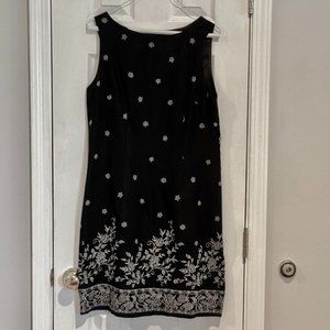 Black Sheath dress, size 12